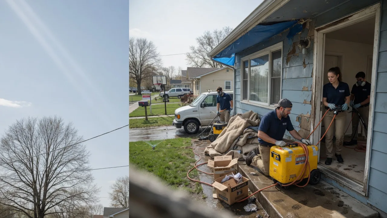 Basement Flood Cleanup in North Versailles, PA near me